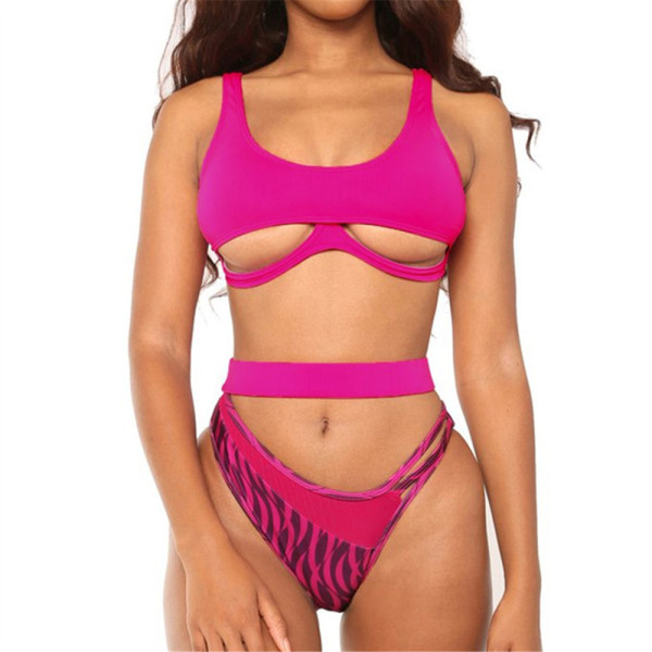 Jauns peldkostīmu modelis ar krūšu augšdaļu un izgriezumiem