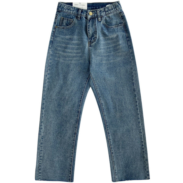 Blugi retro dama cu talie inalta