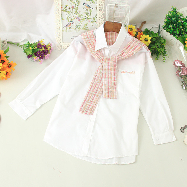 Γυναικείο casual πουκάμισο με κλασικό γιακά και μακρύ μανίκι