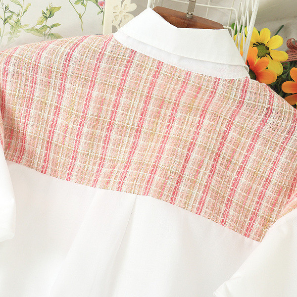 Γυναικείο casual πουκάμισο με κλασικό γιακά και μακρύ μανίκι