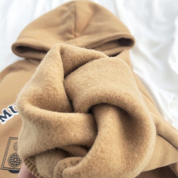 Καθημερινό γυναικείο φούτερ με εκτύπωση, κουκούλα και τσέπη