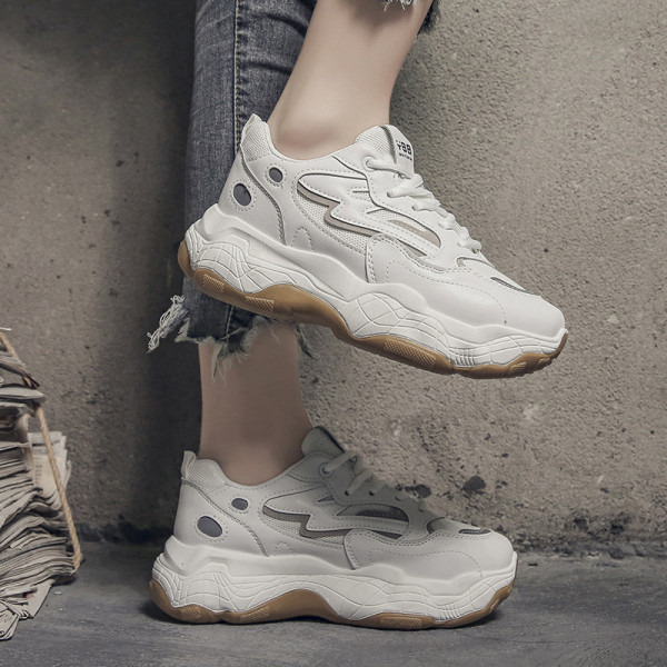 Sieviešu pavasara ikdienas kedas ar raupju zoli - izgatavotas no eko ādas