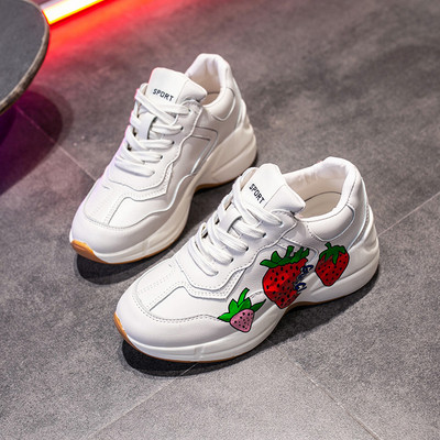 Hit μοντέλο αθλητικά  γυναικεία παπούτσια και πολύχρωμη εφαρμογή