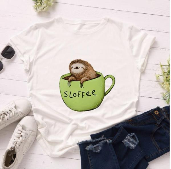 Alkalmi fehér póló rövid ujjal és rátéttel - nagy méret