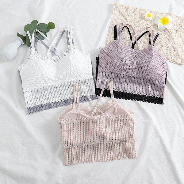 Stilinga moteriška krūtinė su dvigubais dirželiais ir pagalvėlėmis