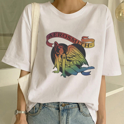 Νέο μοντέλο καλοκαιρινό μπλουζάκι σε λευκό χρώμα και εφέ