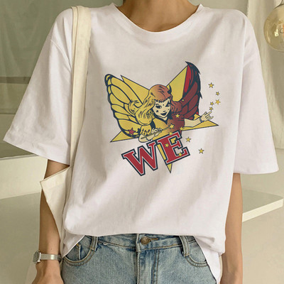 Νέο μοντέλο καλοκαιρινό μπλουζάκι σε λευκό χρώμα και εφέ