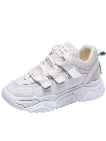 Nyárra alkalmas női alkalmi tornacipő durva talppal