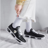 Naiste vabaajajalatsid ökonahast lameda talla ja värvilise tikandiga