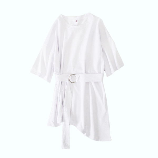 Stiilne naiste pluus 3/4 varrukate ja vöörihmaga