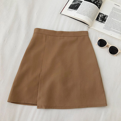 Ikdienas sieviešu svārki ar augstu vidukli un A līniju