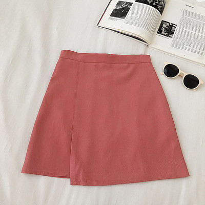 Ikdienas sieviešu svārki ar augstu vidukli un A līniju