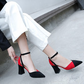 Naujas moteriškų aukštakulnių batų modelis – smailus modelis