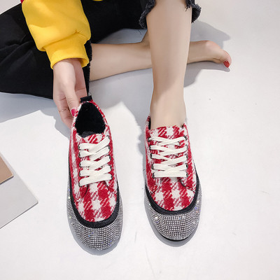 Νέα μοντέλα καθημερινά γυναικεία αθλητικά παπούτσια με διακόσμηση πέτρες