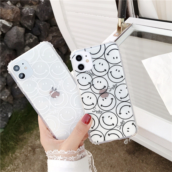 Διαφανή θήκη smiley για το iPhone 11