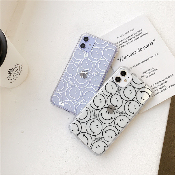 Διαφανή θήκη smiley για το iPhone 11