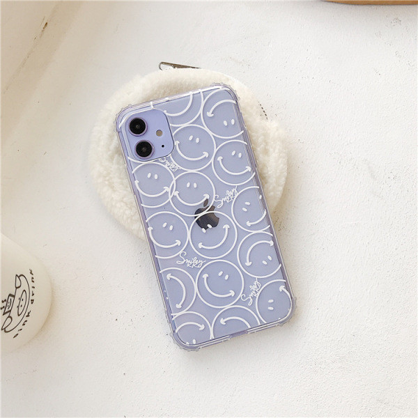 Διαφανή θήκη smiley για το iPhone 11