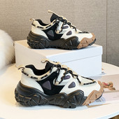 Sieviešu ikdienas rudens kedas ar augstu raupju zoli