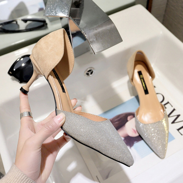 Γυναικεία κομψά υποδήματα με χαμηλό τακούνι