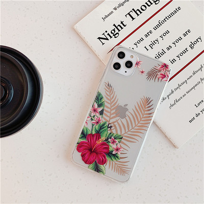 Virágmintás tok iPhone 11 Pro Max készülékhez - két modell