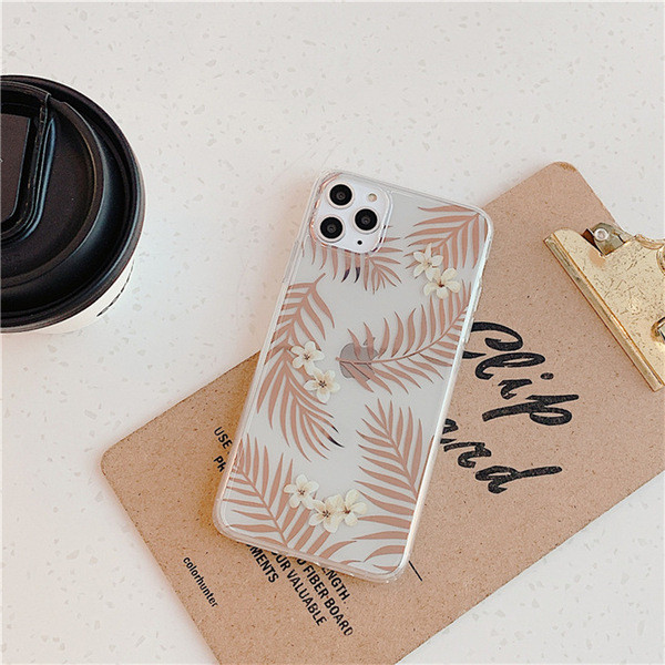 Virágmintás tok iPhone 11 Pro Max készülékhez - két modell