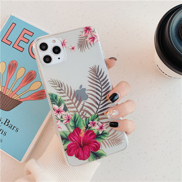 Virágmintás tok iPhone 11 Pro Max készülékhez - két modell