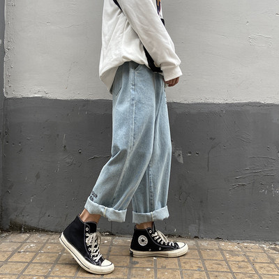 Γυναικείακαθημερινά τζιν μοντέλο για άνοιξη-φθινόπωρο