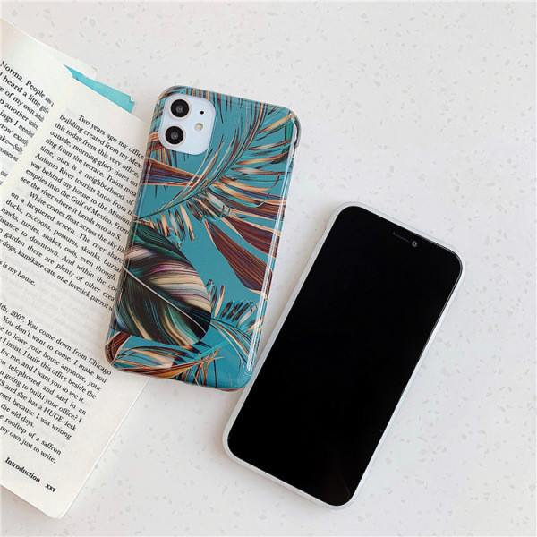 Maciņš iPhone 11 ar ziedu rakstu