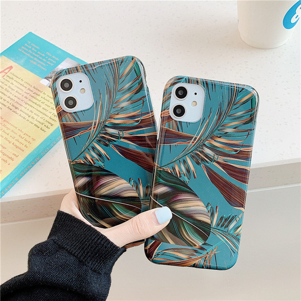 Maciņš iPhone 11 ar ziedu rakstu