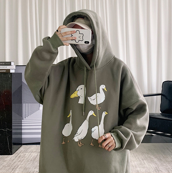 Casual ανδρικό φούτερ με κουκούλα και τσέπες