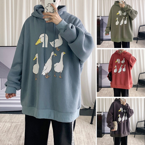 Casual ανδρικό φούτερ με κουκούλα και τσέπες