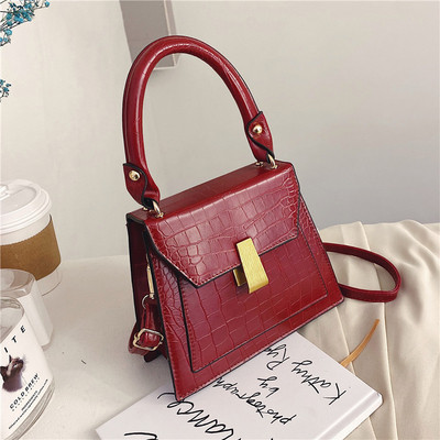 Ikdienas sieviešu soma ar rokturi un metāla aizdari