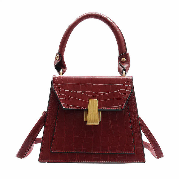 Ikdienas sieviešu soma ar rokturi un metāla aizdari