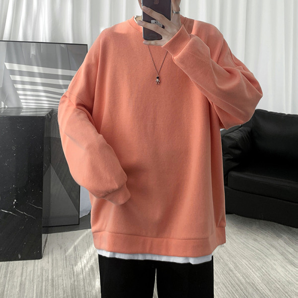 Ανδρικό πουλόβερ πλεκτό - φαρδύ μοντέλο