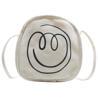 Ikdienas sieviešu trikotāžas soma ar garu rokturi apaļā formā