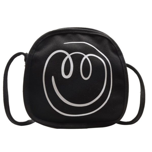 Ikdienas sieviešu trikotāžas soma ar garu rokturi apaļā formā