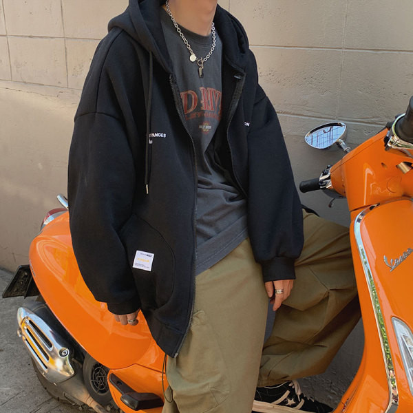 Ανδρικό φούτερ με φερμουάρ και με κουκούλα