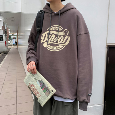 Σπορ-casual φούτερ με κουκούλα