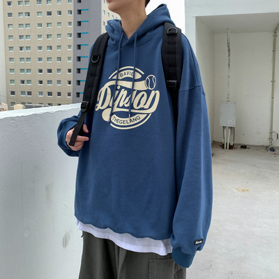 Σπορ-casual φούτερ με κουκούλα