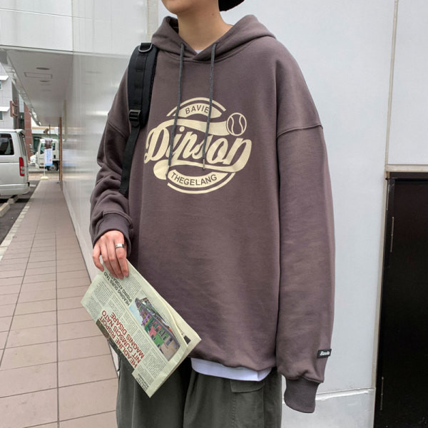 Σπορ-casual φούτερ με κουκούλα