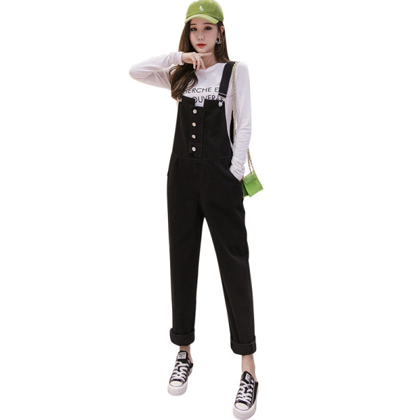 Salopeta casual dama cu nasturi si buzunare