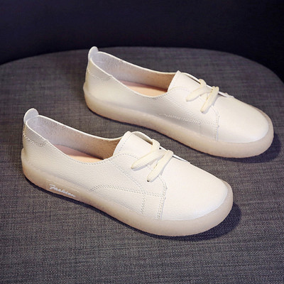 Ανδρικάανοιξιάτικα παπούτσια με επίπεδη σόλα από οικολογικό δέρμα