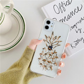 Läbipaistev flamingo ümbris iPhone 11 jaoks