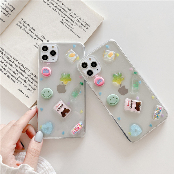 Θήκη σιλικόνης για iPhone 11 Pro Max με στοιχεία 3D