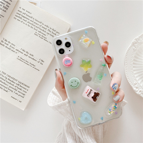 Θήκη σιλικόνης για iPhone 11 Pro Max με στοιχεία 3D