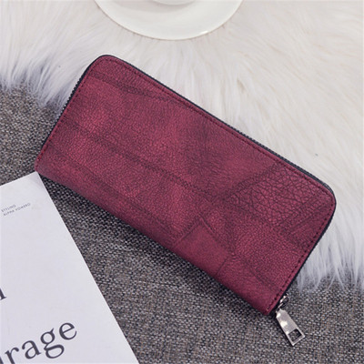 Γυναικείο πορτοφόλι φερμουάρ με φερμουάρ