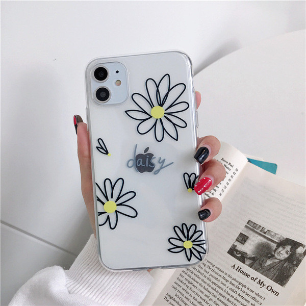 Διαφανής θήκη σιλικόνη για το iPhone 11 με πέρλες