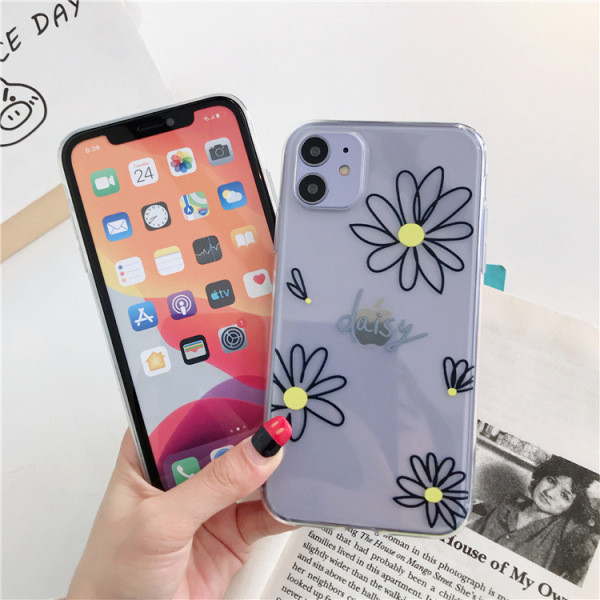 Διαφανής θήκη σιλικόνη για το iPhone 11 με πέρλες