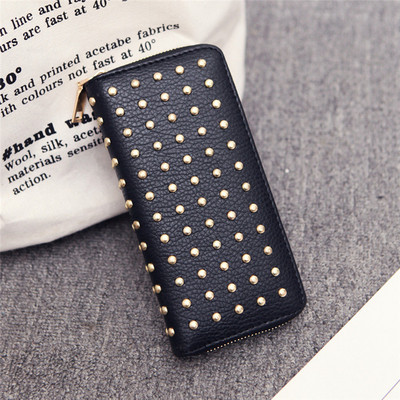 Καθημερινό γυναικείο πορτοφόλι με τρουξ και φερμουάρ