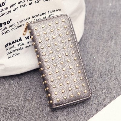 Καθημερινό γυναικείο πορτοφόλι με τρουξ και φερμουάρ